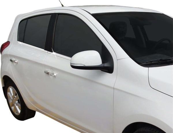 Hyundai i20 Cam Çıtası 4 Prç  Krom 2009-2014 - Image 1