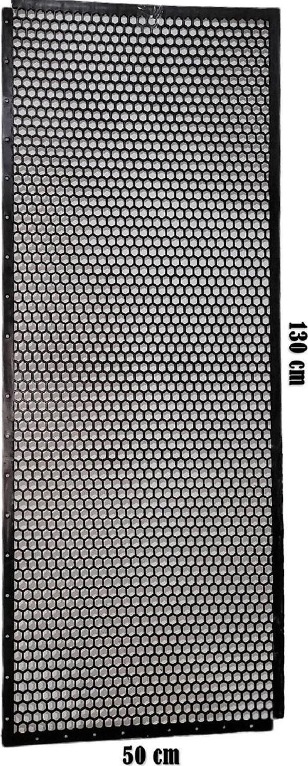 Bal Peteği Abs Plastik Panjur Teli 130x50 cm Siyah - Image 1