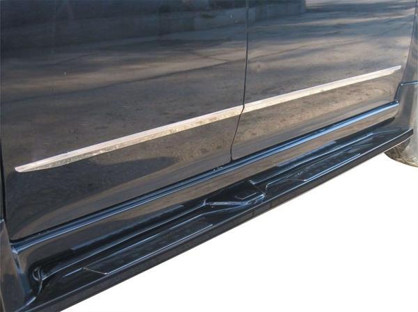 Isuzu D-Max 1 Yan Kapı Çıtası 4 Prç Krom (Geniş) 2003-2011 - Image 1