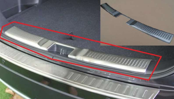 Kia Sportage Uyumlu 2010 2014 Arka Tampon Eşiği Krom - Image 1