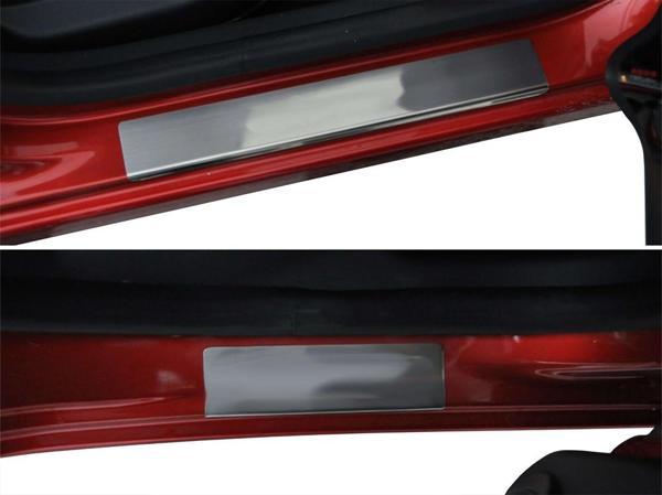 Renault Captur Kapı Eşiği 4 Prç Krom (Yazısız) 2013 ve Sonrası - Image 1