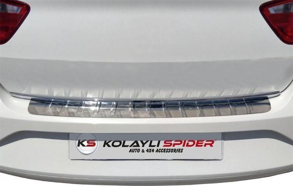 Skoda Rapid Arka Tampon Eşiği Krom 2013 ve Sonrası - Image 1