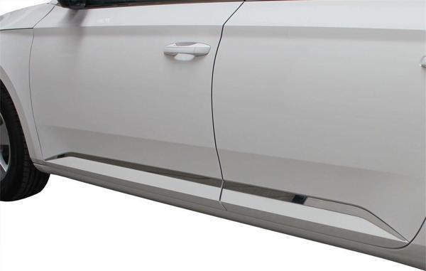 Skoda Super B8 Yan Kapı Çıtası 4 Prç. Krom 2015 ve Sonrası - Image 1