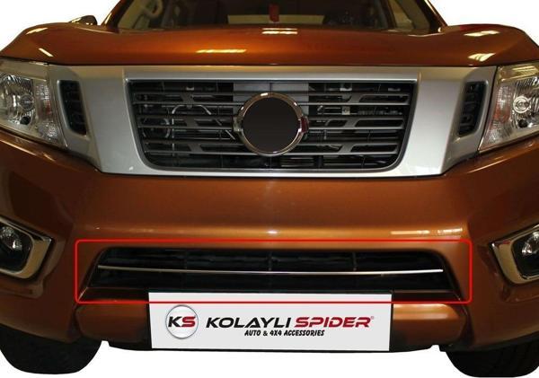 Nissan Navara Ön Tampon Çıtası Krom 2016 ve Sonrası - Image 1