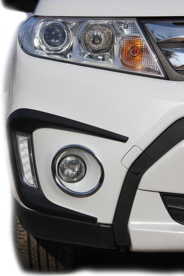 Suzuki Vitara 4 Sis Farı Çerçevesi 2 Prç Krom 2016 ve Sonrası - Image 1