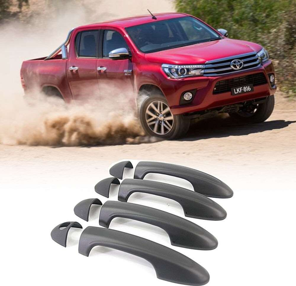 Toyota Hilux Uyumlu 2016 Sonrası Kapı Kolu ABS(Plastik) Siyah - Image 1