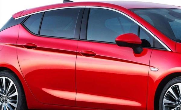 Opel Astra K Cam Üst Çıtası 8 Prç Krom 2015 ve Sonrası - Image 1