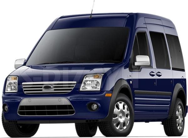 S-Dizayn Ford Connect Abs Krom Ayna Kapağı 2 Prç 2009-2014 - Image 1