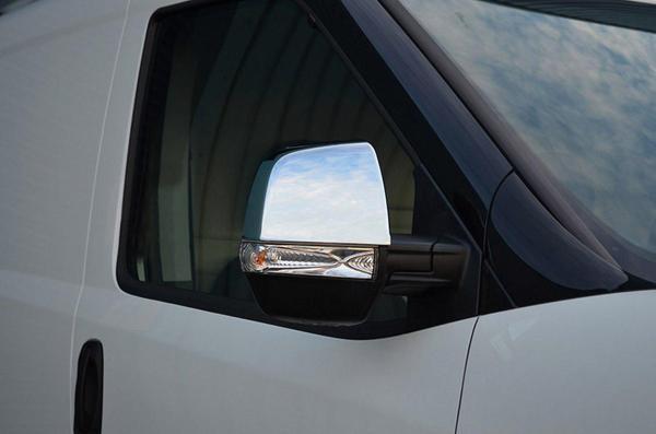 S-Dizayn Opel Combo D Abs Krom Ayna Kapağı 2 Prç 2011-2018 - Image 1