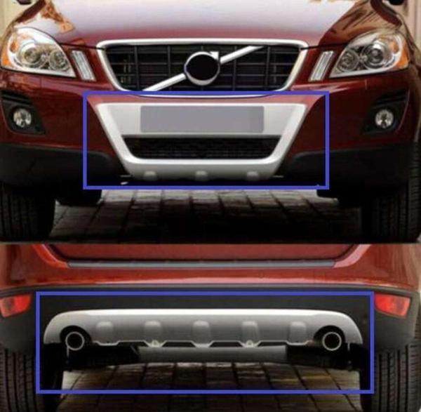 Volvo Xc60 Uyumlu 2009 2013 Ön Arka Koruma Difüzör Parça - Image 1