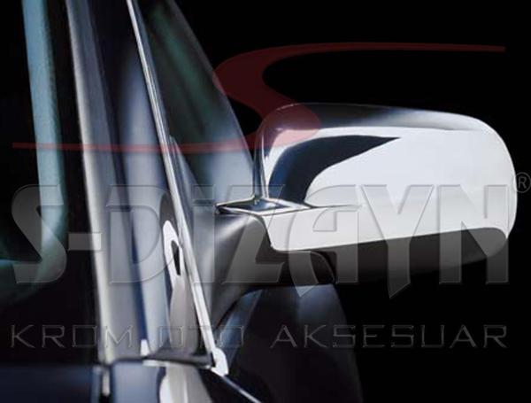 S-Dizayn VW Bora Abs Krom Ayna Kapağı 2 Prç 1998-2004 - Image 1