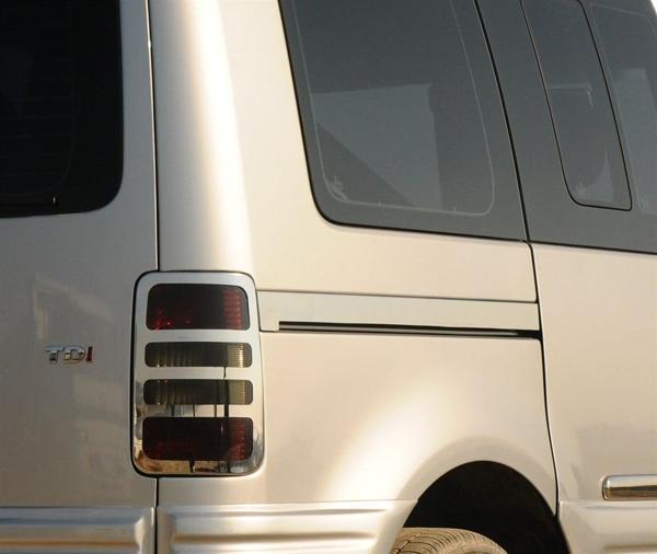VW Caddy Sürgülü Kapı Çıtası 2 Prç Krom MAXİ 2003-2010 - Image 1