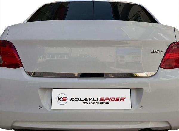 Peugeot 301 Bagaj Alt Çıta Krom 2013 ve Sonrası - Image 1
