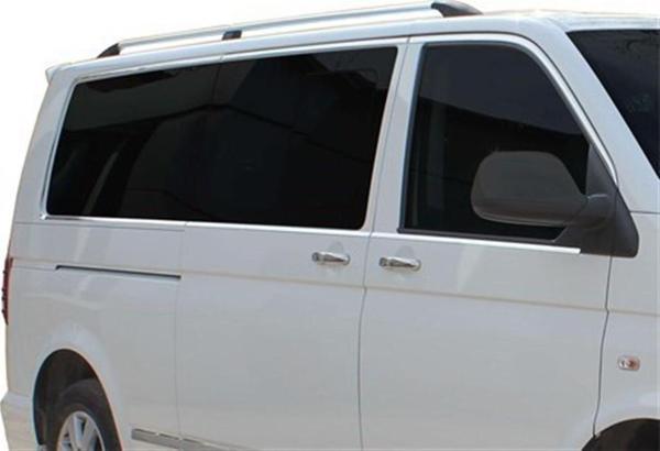 VW Caravelle T5 Cam Çerçevesi 14 Prç Krom (U.Ş) Çift Sürgü 2003-2010 - Image 1