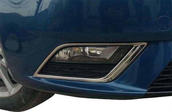 Seat İbiza 5 5F Sis Farı Çerçevesi 2 Prç Krom 2013 ve Sonrası - Image 1