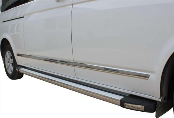 VW Multivan T5 Yan Kapı Çıtası 7 Prç Krom (U.Ş) 2003-2010 - Image 1