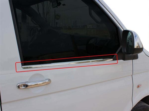 VW Caravelle T5.5 Cam Çıtası 2 Prç  Krom 2010-2015 - Image 1