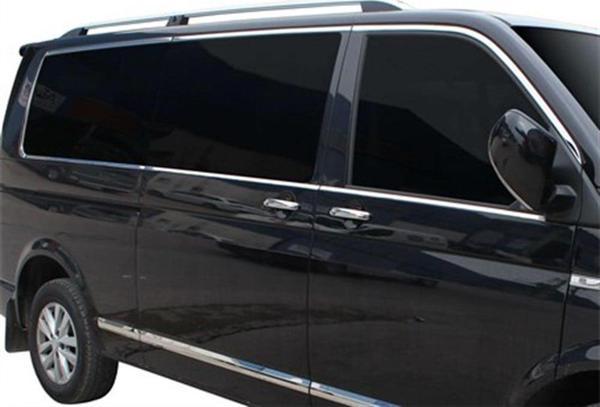 VW Transporter T6.1 Cam Çerçevesi 14 Prç. Krom (K.Ş.) Tek Sürgü 2020 ve Sonrası - Image 1