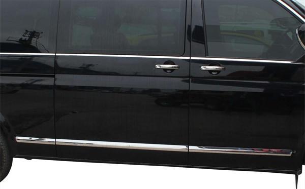 VW Transporter T6.1 Yan Kapı Çıtası 5 Prç. Krom 2020 ve Sonrası - Image 1