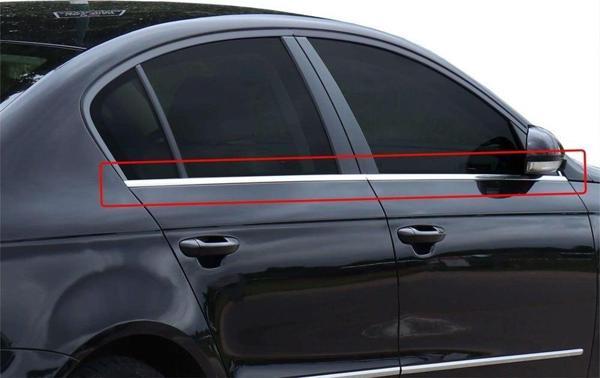VW Passat 3C B6 Cam Çıtası 4 Prç  Krom 2005-2011 - Image 1