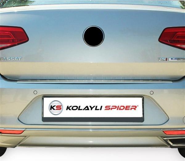 VW Passat B8 Arka Tampon Alt Çıtası 3 Prç Krom 2015 ve Sonrası - Image 1