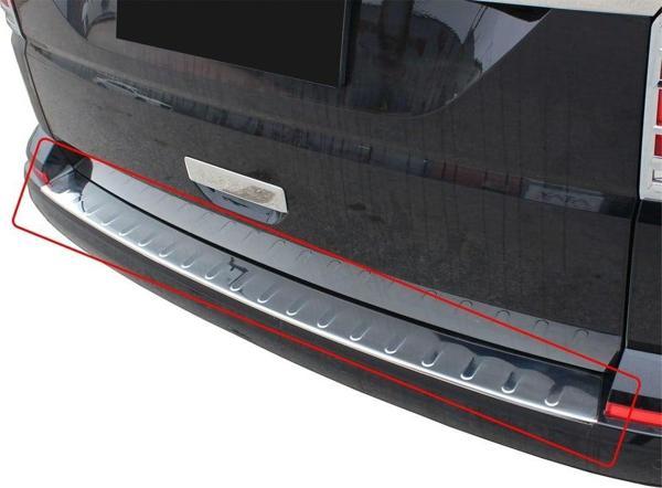 VW Caravelle T6 Arka Tampon Eşiği Krom (Formlu) 2015 ve Sonrası - Image 1