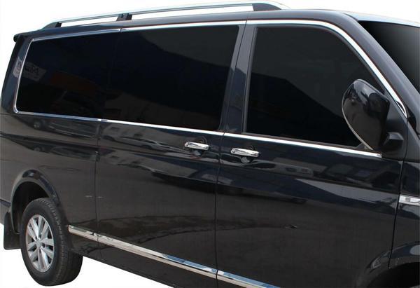 VW Caravelle T6 Cam Çerçevesi 14 Prç Krom (K.Ş) 2015 ve Sonrası - Image 1