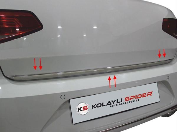 VW Passat B8.5 Bagaj Alt Çıtası Krom 2019 ve Sonrası - Image 1