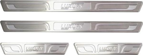 VW Tiguan Luxury Kapı Eşiği 4 Prç Krom 2007 ve Sonrası - Image 1