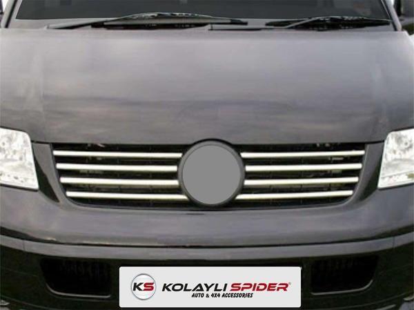 VW Transporter T5 Ön Panjur 8 Prç Krom 2003-2010 - Image 1