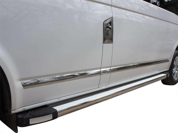 VW Transporter T5 Yan Kapı Çıtası 5 Prç Krom (K.Ş) 2003-2010 - Image 1