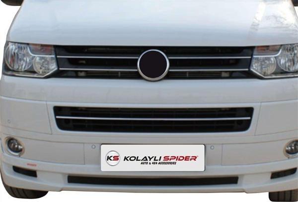 VW Transporter T5.5 Ön Tampon Çıtası Krom 2010-2015 - Image 1