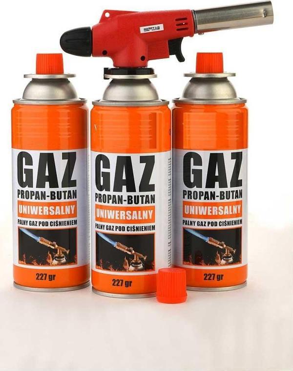 Kamp Ocak Gazı Valfli Kartuş Pürmüz Eco 6 lı Set - Image 1