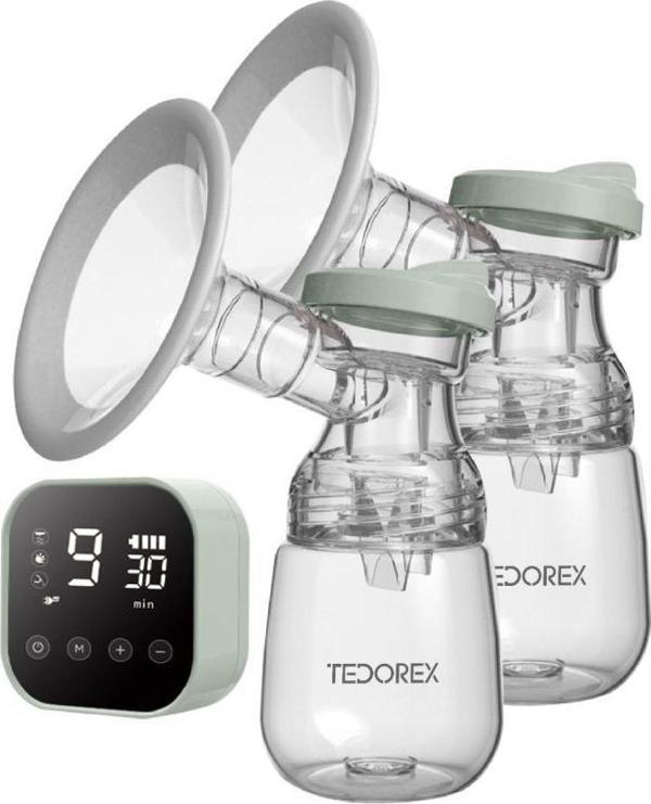 Tedorex Çiftli Elektrikli Göğüs Pompası RH-318BB - Image 1