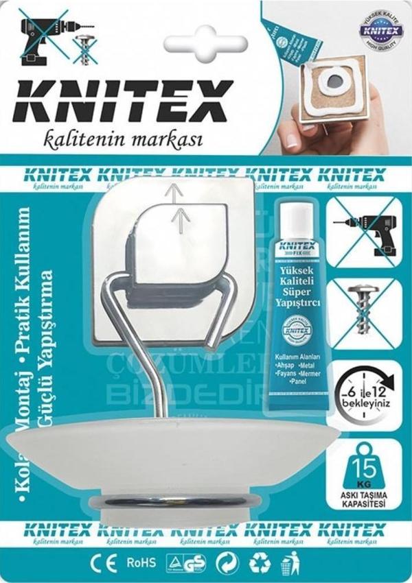 Knitex Vakumlu Lavoba Banyo Sabunluk 2793 - Image 1