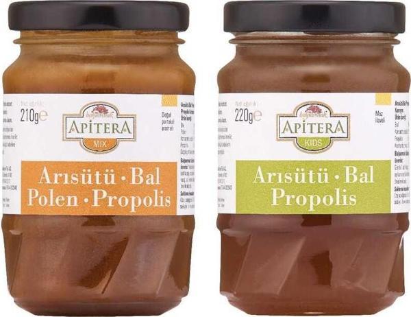 Apitera 2li Aile Paketi ( Mix Portakallı 210 G ve Kids Muzlu 220 G ) - Image 1