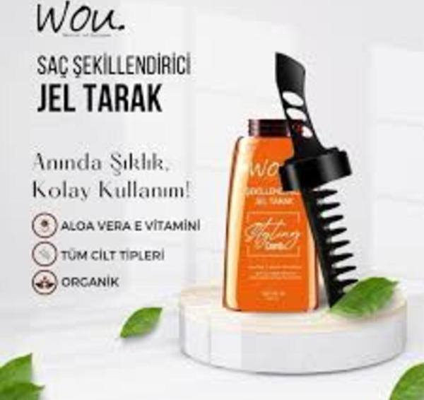 WOU TARAKLI SAÇ ŞEKİLLENDİRİCİ JEL TARAK  - Image 1