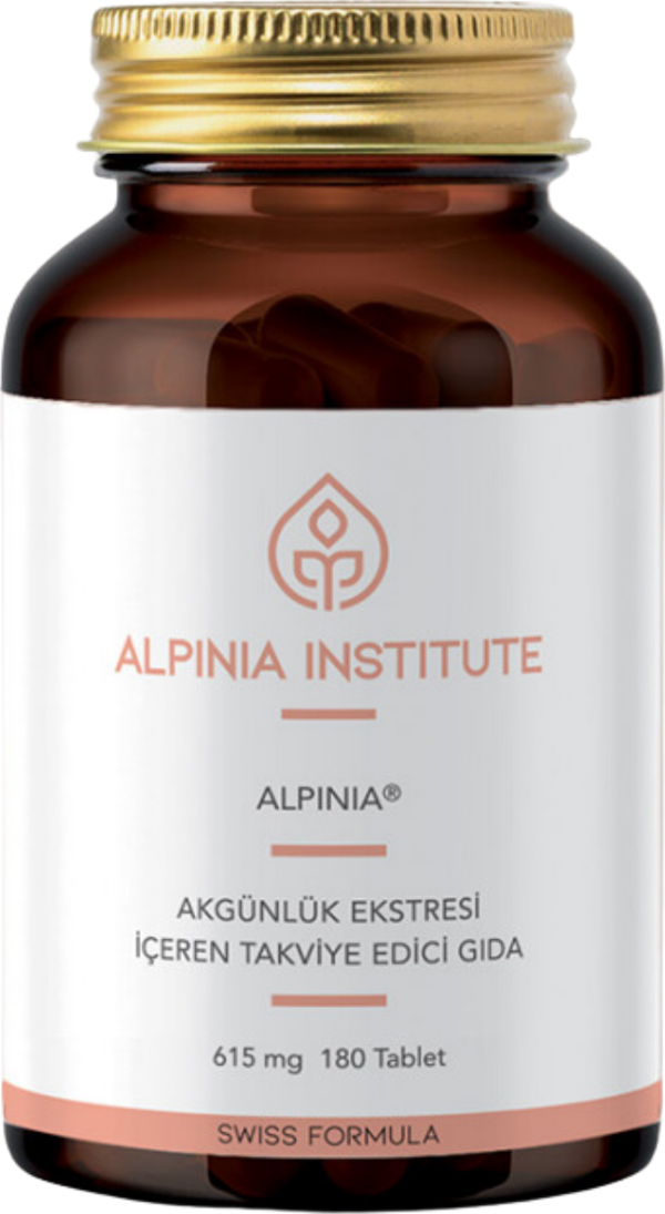 Alpinia Institute Akgünlük Ekstresi (Boswellia Serrata) İçeren Takviye Edici Gıda 615mg 180 Tablet - Image 1