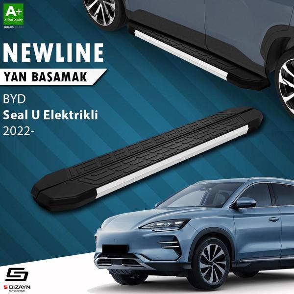 S-Dizayn BYD Seal U Elektrikli NewLine Aluminyum Yan Basamak 193 Cm 2022 Üzeri A+ Kalite - Image 1