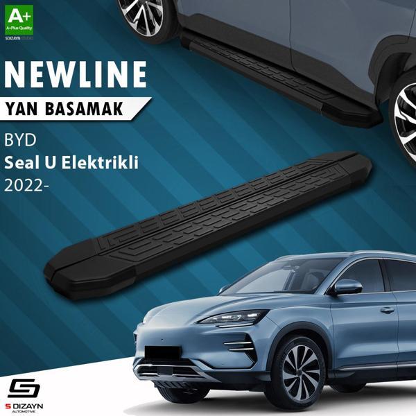 S-Dizayn BYD Seal U Elektrikli NewLine Siyah Yan Basamak 193 Cm 2022 Üzeri A+ Kalite - Image 1