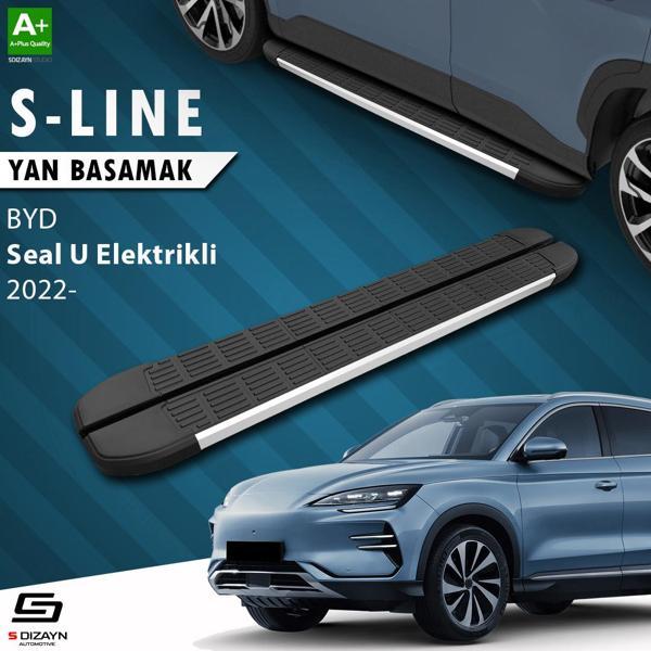 S-Dizayn BYD Seal U Elektrikli S-Line Aluminyum Yan Basamak 193 Cm 2022 Üzeri A+ Kalite - Image 1