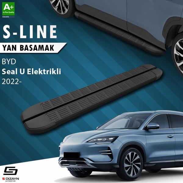 S-Dizayn BYD Seal U Elektrikli S-Line Siyah Yan Basamak 193 Cm 2022 Üzeri A+ Kalite - Image 1