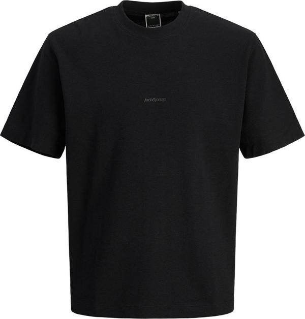 Jack&Jones Erkek Jcotarmac Relaxed Fit Bisiklet Yaka Kısa Kollu T-Shirt 12273217 Siyah - Image 1
