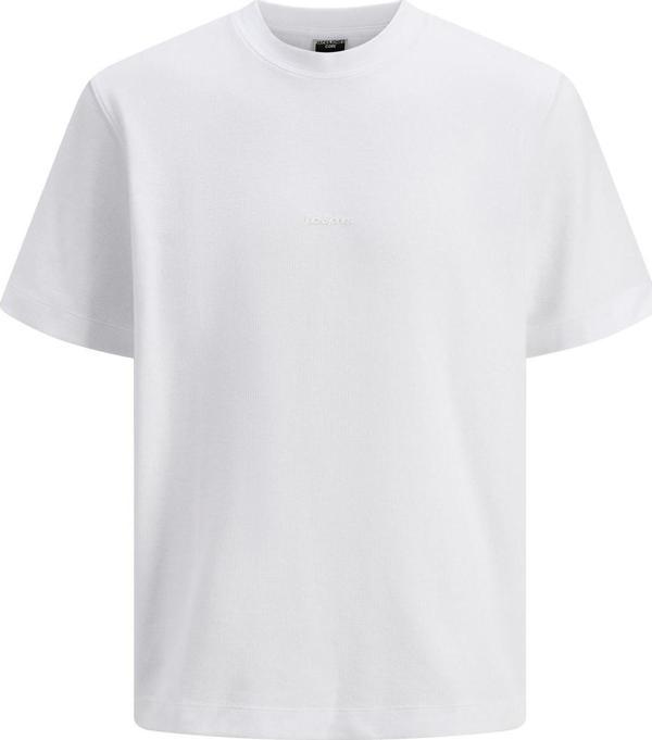 Jack&Jones Erkek Jcotarmac Relaxed Fit Bisiklet Yaka Kısa Kollu T-Shirt 12273217 Beyaz - Image 1