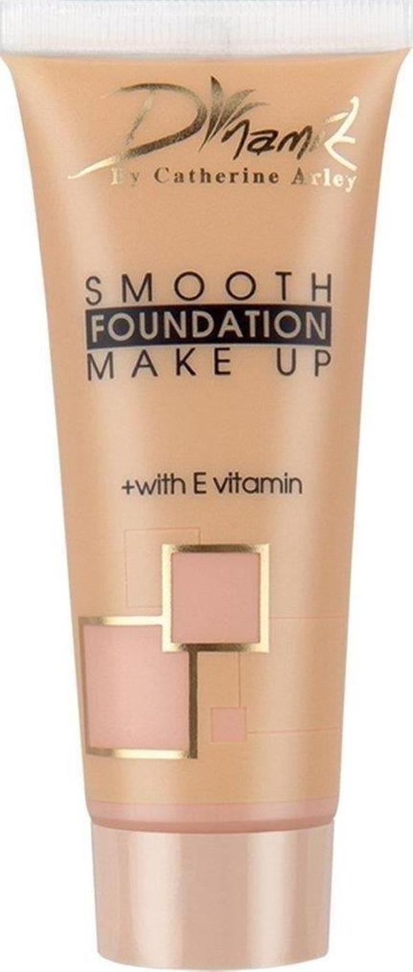 Dinamik Smooth Foundatıon (No:03) Make Up + with E Vitamin  - Image 1