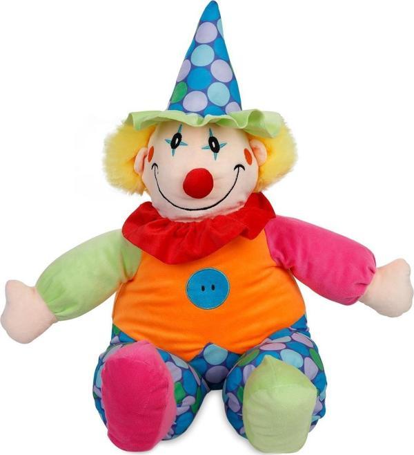 Peluş Palyaço Oyuncak 70 cm Turuncu - Image 1