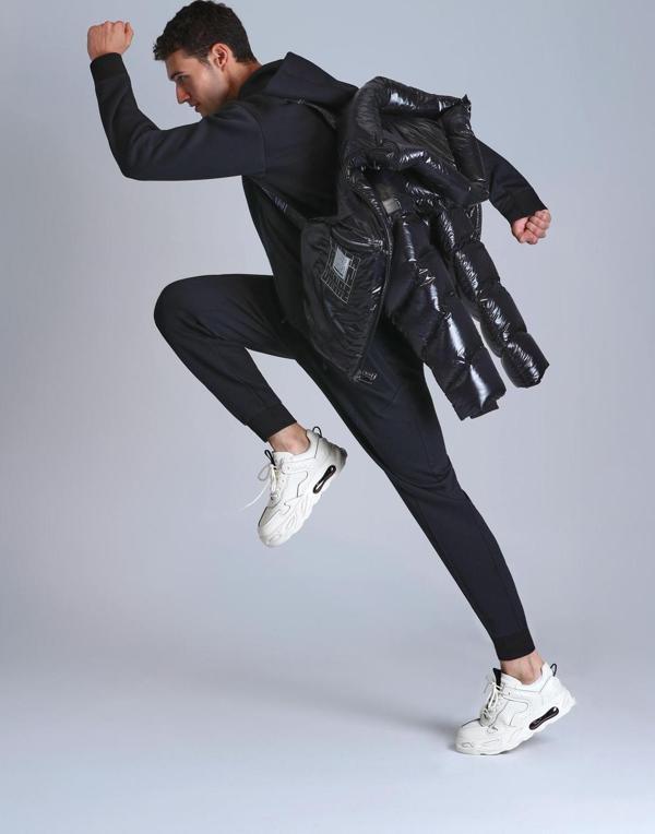 Lufian Erkek Robust Sweatshirt 112030136 Siyah - Image 1