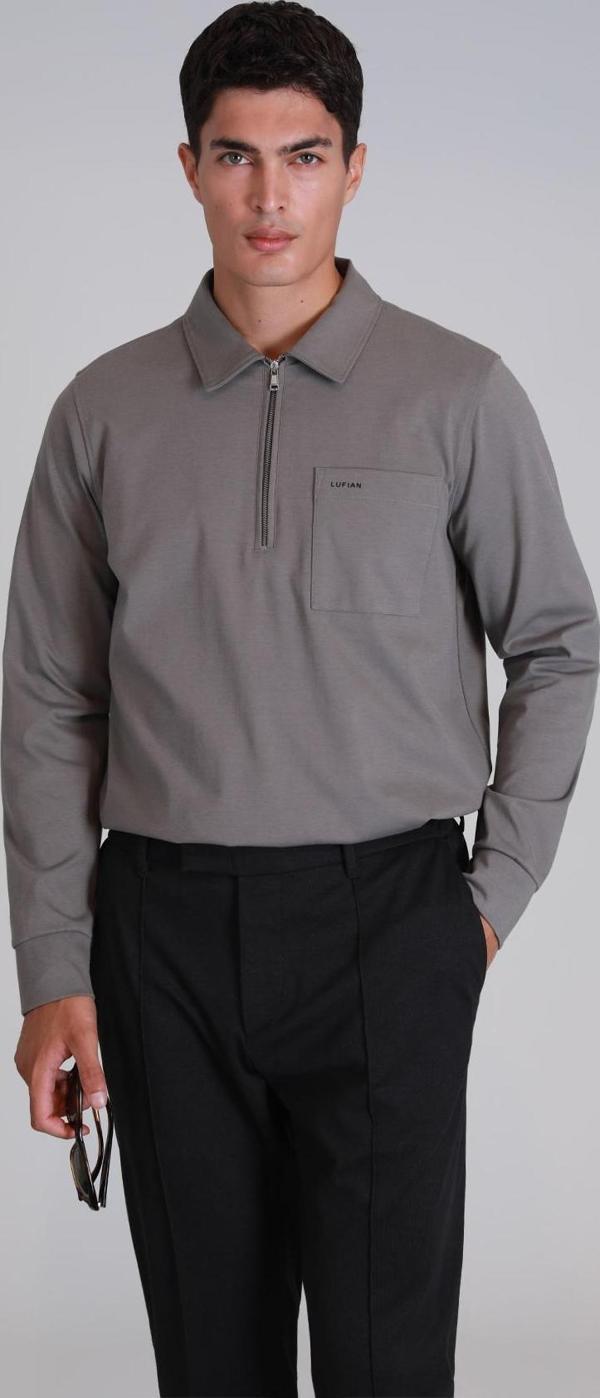 Lufian Erkek Tardu Sweatshirt 112030155 Kum - Image 1