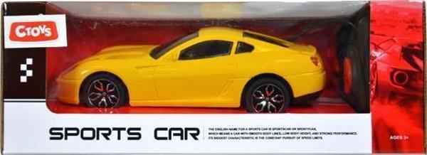 Ctoys Sports Car 27 Mhz Full Fonksiyon Uzaktan Kumandalı Chevrolet Corvette Sarı CE 07 - Image 1