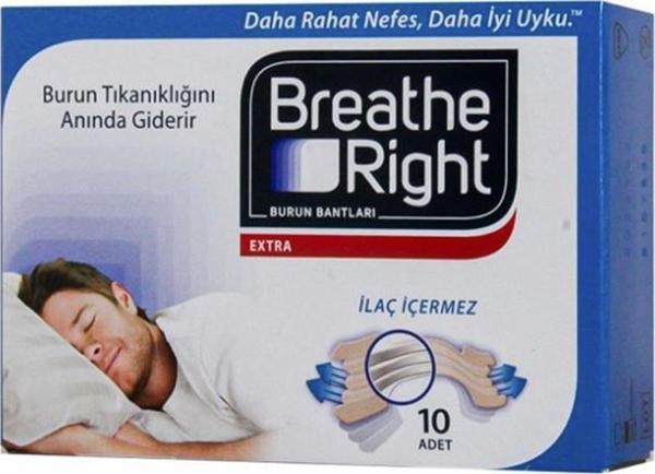 Breathe Right Extra Burun  Bantları 10 Adet - Image 1